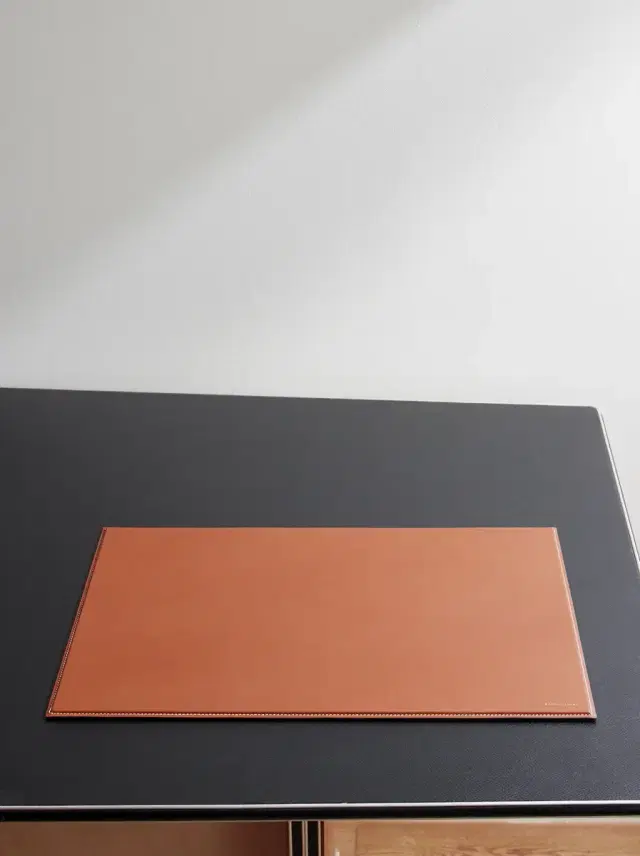 Ralph Lauren Home Brennan Leather Desk Blotter - Men