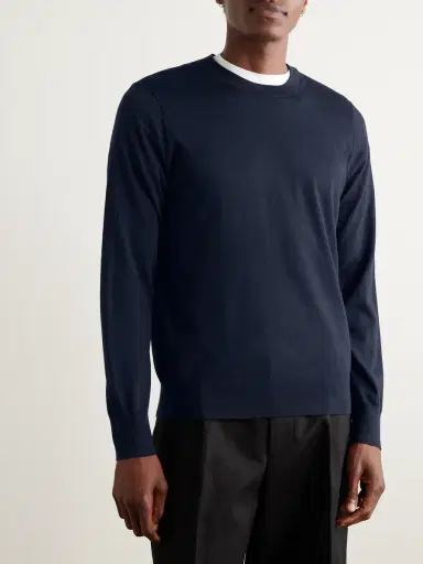 Dries Van Noten Merino Wool Sweater - Men | Thumbnail 3 Dries Van Noten Merino Wool Sweater - Men | Thumbnail 3