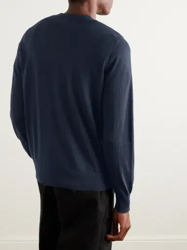 Dries Van Noten Merino Wool Sweater - Men | Thumbnail 4 Dries Van Noten Merino Wool Sweater - Men | Thumbnail 4