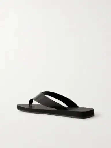 The Row Dune Leather Flip Flops | Thumbnail 3