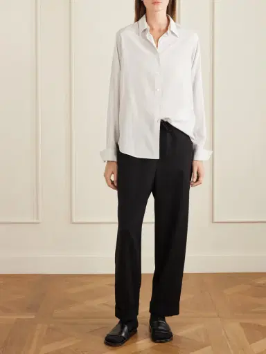 The Row Delano Wool-twill Wide-leg Pants | Thumbnail 2 The Row Delano Wool-twill Wide-leg Pants | Thumbnail 2