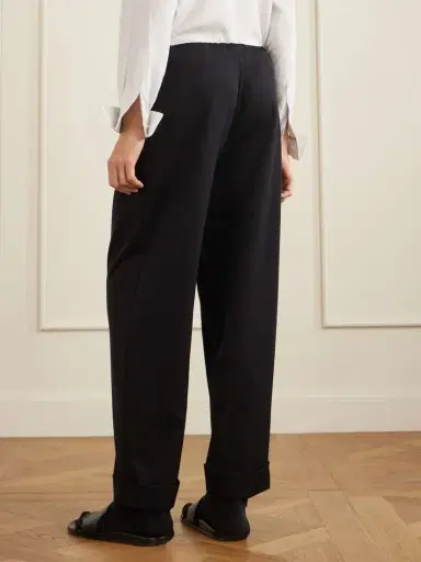 The Row Delano Wool-twill Wide-leg Pants | Thumbnail 4 The Row Delano Wool-twill Wide-leg Pants | Thumbnail 4