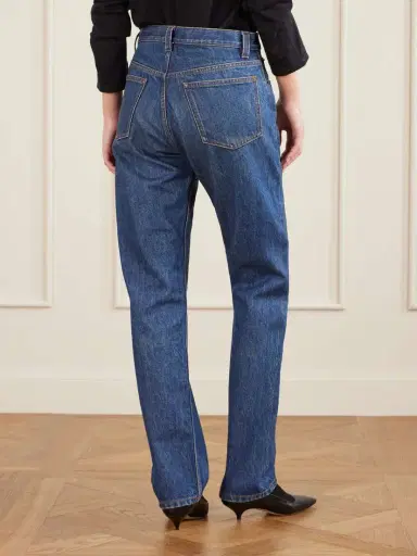 The Row Daciana Mid-rise Striaight-leg Jeans | Thumbnail 3 The Row Daciana Mid-rise Striaight-leg Jeans | Thumbnail 3