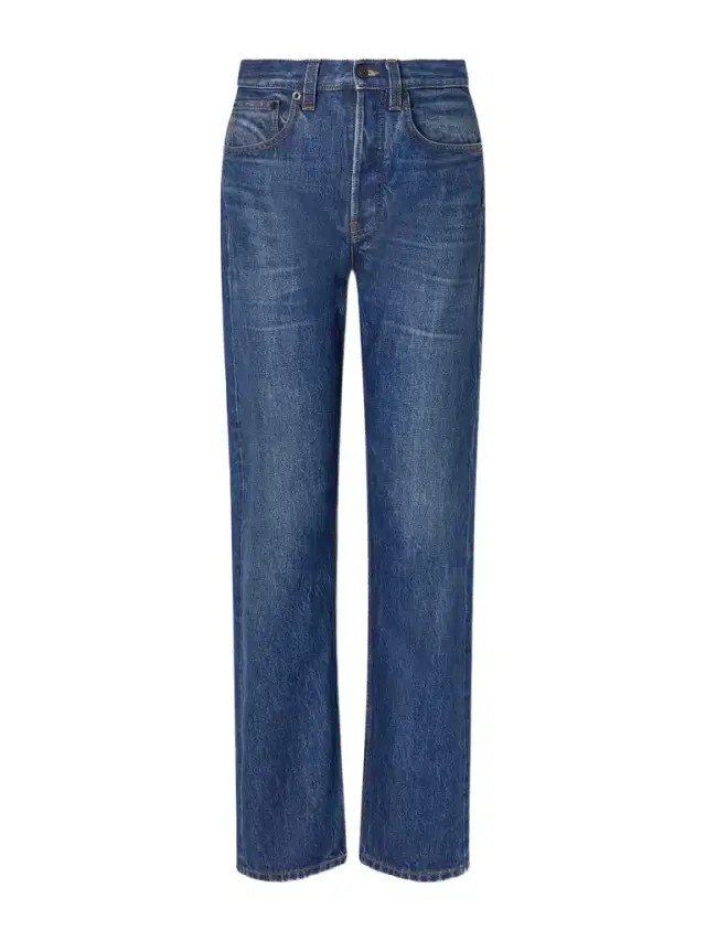 Daciana Mid-rise Striaight-leg Jeans