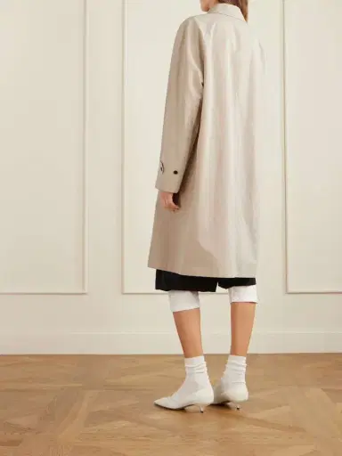 The Row Dayton Cotton Coat | Thumbnail 3 The Row Dayton Cotton Coat | Thumbnail 3