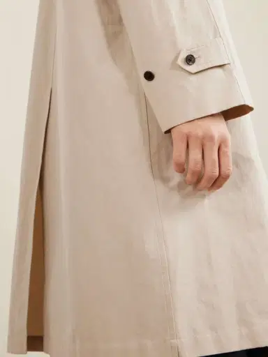 The Row Dayton Cotton Coat | Thumbnail 4 The Row Dayton Cotton Coat | Thumbnail 4