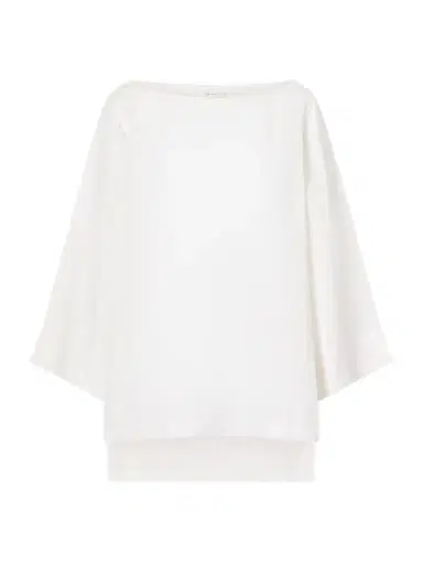 The Row Junia Oversized Linen Blouse | Thumbnail 1 The Row Junia Oversized Linen Blouse | Thumbnail 1