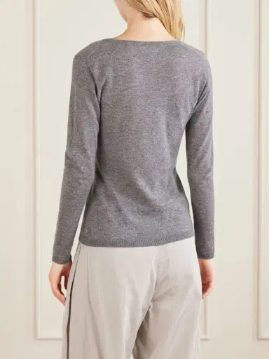 The Row Nezana Cashmere Sweater | Thumbnail 3 The Row Nezana Cashmere Sweater | Thumbnail 3