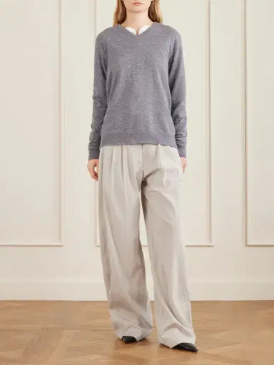 The Row Nian Cashmere Sweater | Thumbnail 2 The Row Nian Cashmere Sweater | Thumbnail 2