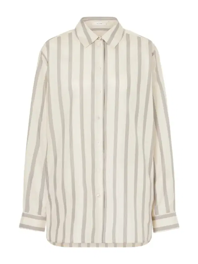 Sisilia Oversized Pinstriped Silk-twill Shirt