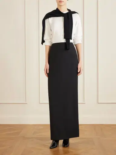 The Row Bartelle Wool Maxi Skirt | Thumbnail 2 The Row Bartelle Wool Maxi Skirt | Thumbnail 2