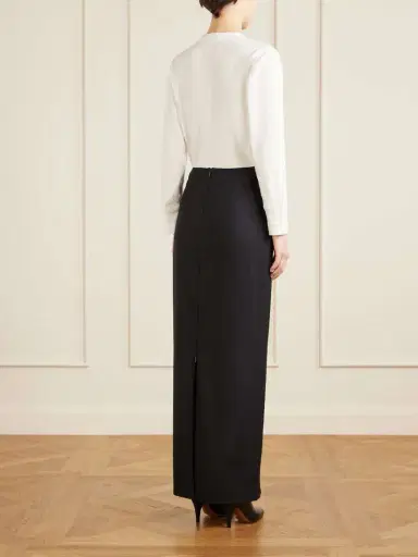 The Row Bartelle Wool Maxi Skirt | Thumbnail 3 The Row Bartelle Wool Maxi Skirt | Thumbnail 3