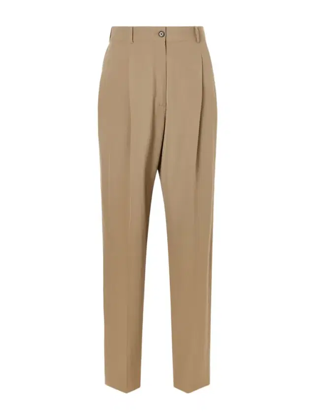 Gianni Pleated Wool Pants