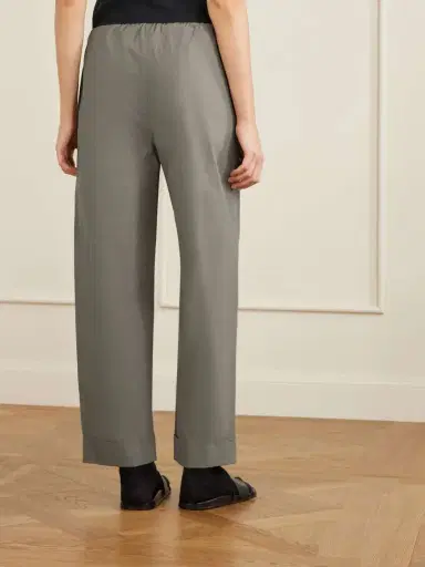 The Row Delano Cropped Cotton Wide-leg Pants | Thumbnail 4 The Row Delano Cropped Cotton Wide-leg Pants | Thumbnail 4