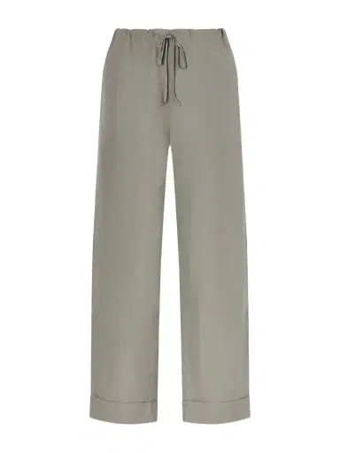The Row Delano Cropped Cotton Wide-leg Pants | Thumbnail 1 The Row Delano Cropped Cotton Wide-leg Pants | Thumbnail 1