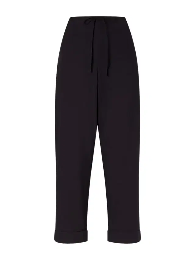 Delano Cropped Cotton Wide-leg Pants