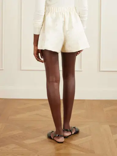 Simone Rocha Floral-jacquard Satin Shorts | Thumbnail 4