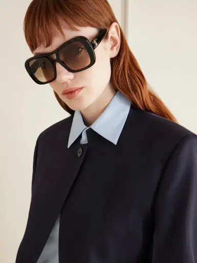 CELINE Eyewear Aviator-style Acetate Sunglasses | Thumbnail 2