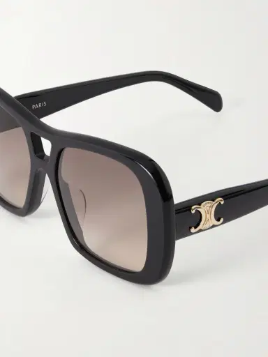 CELINE Eyewear Aviator-style Acetate Sunglasses | Thumbnail 4