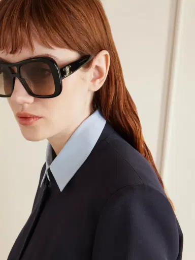 CELINE Eyewear Aviator-style Acetate Sunglasses | Thumbnail 5