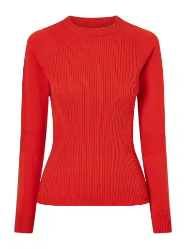 Moncler Grenoble Appliquéd Ribbed-knit T-shirt | Thumbnail 1