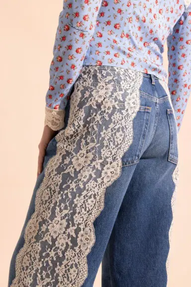 Dolce & Gabbana 5 Pocket Side Detail Trouser | Thumbnail 3