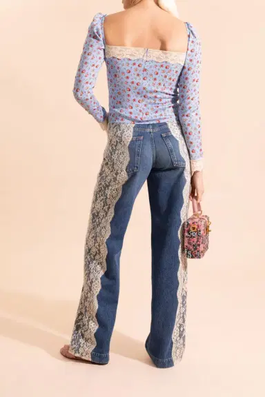 Dolce & Gabbana 5 Pocket Side Detail Trouser | Thumbnail 4