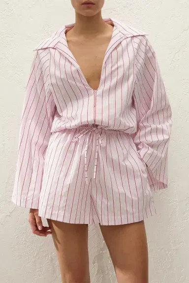 Faithfull Aksel Playsuit - Fiori Stripe Palazzo | Thumbnail 4