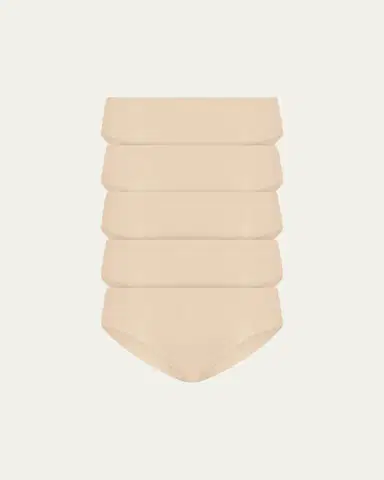 Commando Classic Low-Rise Microfiber Bikini Briefs, Pack of 5 | Thumbnail 2 Commando Classic Low-Rise Microfiber Bikini Briefs, Pack of 5 | Thumbnail 2