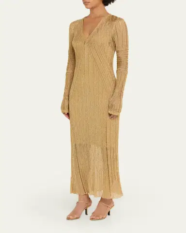 Zimmermann Rebellion Metallic Maxi Dress | Thumbnail 4 Zimmermann Rebellion Metallic Maxi Dress | Thumbnail 4