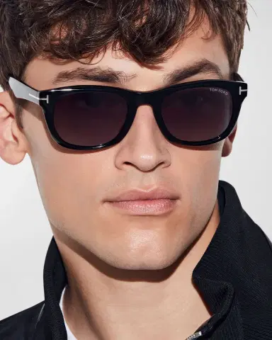 Tom Ford Men's Kendal Square Acetate Sunglasses | Thumbnail 5 Tom Ford Men's Kendal Square Acetate Sunglasses | Thumbnail 5
