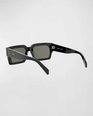 Celine Bold 3 Dots Beveled Acetate Rectangle Sunglasses | Thumbnail 2 Celine Bold 3 Dots Beveled Acetate Rectangle Sunglasses | Thumbnail 2