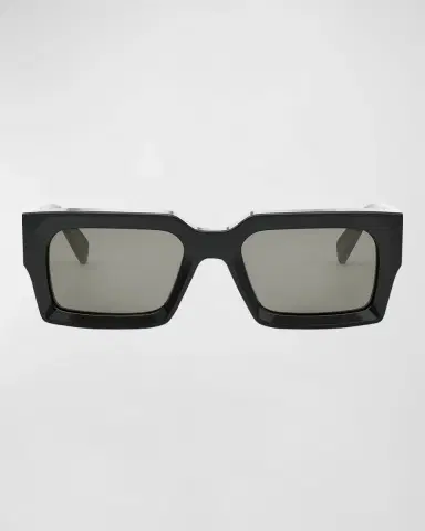 Celine Bold 3 Dots Beveled Acetate Rectangle Sunglasses | Thumbnail 3 Celine Bold 3 Dots Beveled Acetate Rectangle Sunglasses | Thumbnail 3