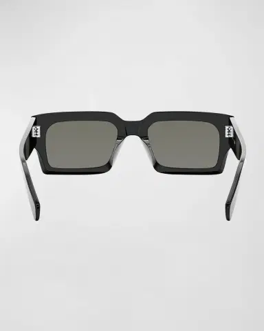 Celine Bold 3 Dots Beveled Acetate Rectangle Sunglasses | Thumbnail 5 Celine Bold 3 Dots Beveled Acetate Rectangle Sunglasses | Thumbnail 5