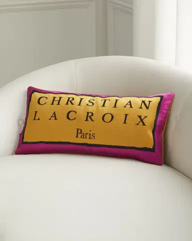 Christian Lacroix Couture Rose Torero Cushion | Thumbnail 2