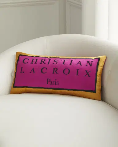 Christian Lacroix Couture Rose Torero Cushion | Thumbnail 1