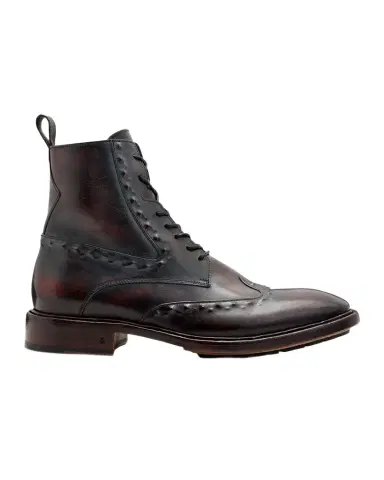JOHN VARVATOS Men's Fleetwood Ghost Stud Leather Boots | Thumbnail 1