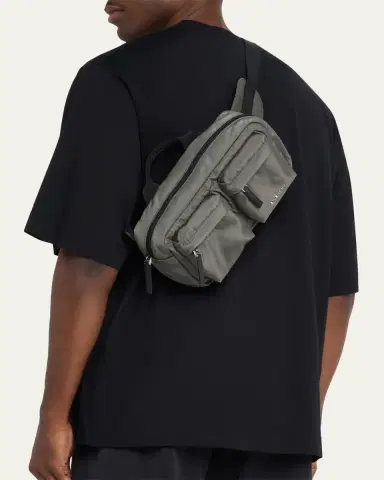 Givenchy Men's Essential U Nylon Belt Bag | Thumbnail 2