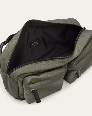 Givenchy Men's Essential U Nylon Belt Bag | Thumbnail 4