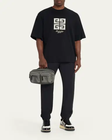 Givenchy Men's Essential U Nylon Belt Bag | Thumbnail 5