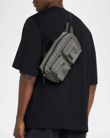 Givenchy Men's Essential U Nylon Belt Bag | Thumbnail 6