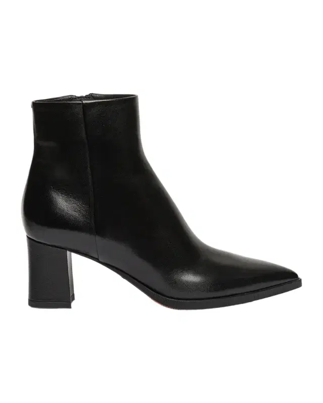 Santoni 65mm Estel Leather Ankle Boots