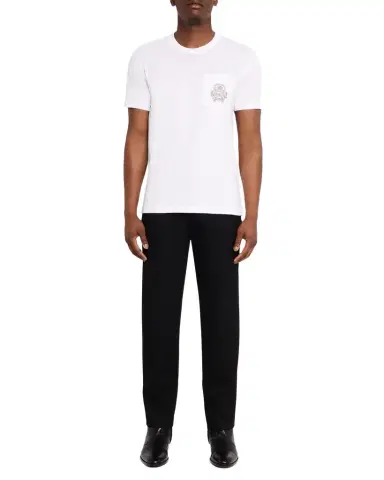 Dolce & Gabbana Men 's Cotton Logo Pocket T-Shirt | Thumbnail 1 Dolce & Gabbana Men 's Cotton Logo Pocket T-Shirt | Thumbnail 1