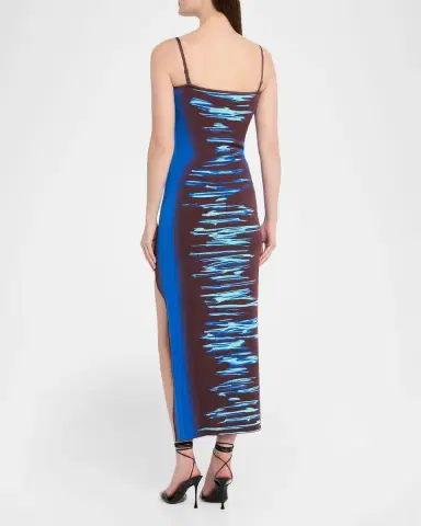 PH5 Iris Wavy Side-Slit Midi Dress | Thumbnail 2 PH5 Iris Wavy Side-Slit Midi Dress | Thumbnail 2