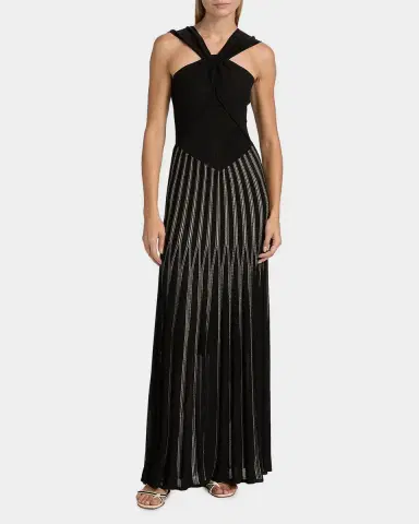 Zimmermann Rebellion Stripe Halter Dress | Thumbnail 4 Zimmermann Rebellion Stripe Halter Dress | Thumbnail 4