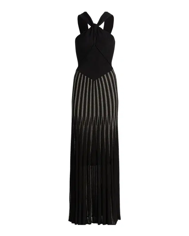 Rebellion Stripe Halter Dress Rebellion Stripe Halter Dress