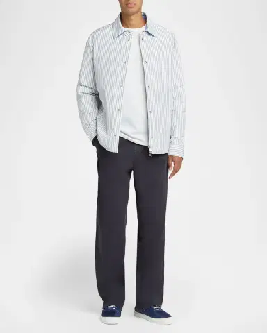 Moncler Men's Vera Nylon Low-Top Sneakers | Thumbnail 2