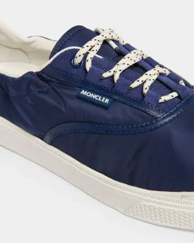 Moncler Men's Vera Nylon Low-Top Sneakers | Thumbnail 4