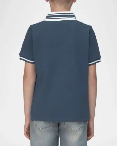 Amiri Boy 's  Sport Short-Sleeve Polo Shirt, Size -12 | Thumbnail 2