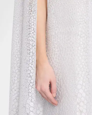 Carolyn Rowan Floral Lace Cape | Thumbnail 5 Carolyn Rowan Floral Lace Cape | Thumbnail 5